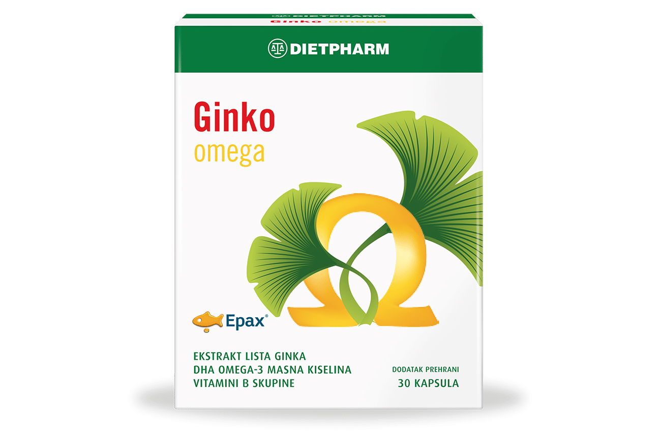 DIETPHARM GINKO OMEGA &amp;amp;#8211; 30 kapsula