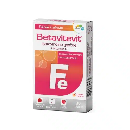 Betavitevit gvodžđe sa vitaminom C 30 tableta