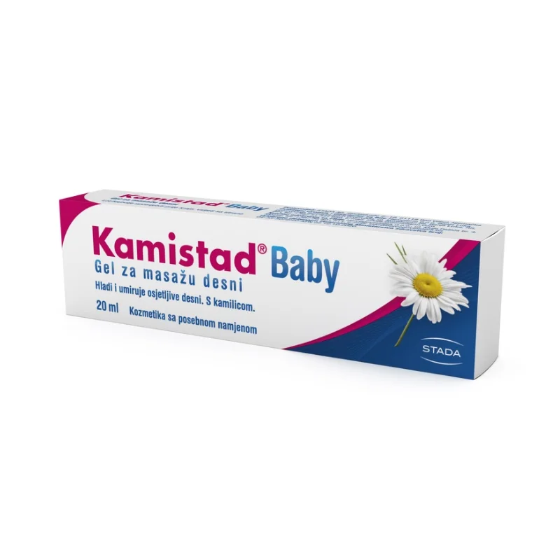Kamistad Baby gel za masažu desni pri rastu zuba 20ml