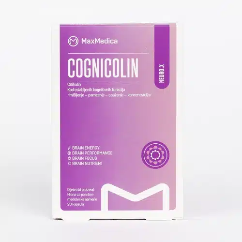 Cognicolin &amp;amp;#8211; Hrana za mozak u kapsulama, 20 kapsula