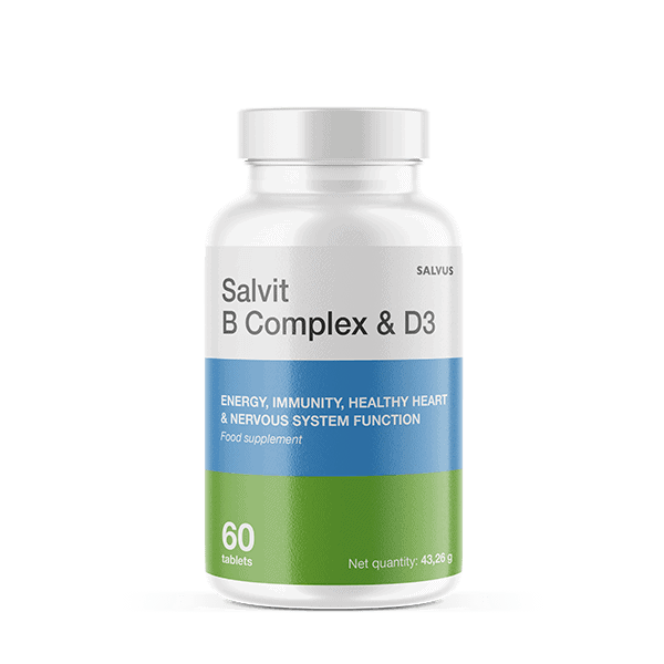 Salvit B Complex &amp;amp;amp; D3 tablete a60