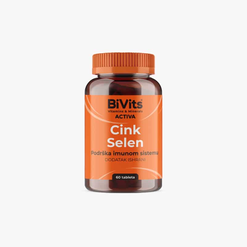 BIVITS Cink Selen 60 tableta