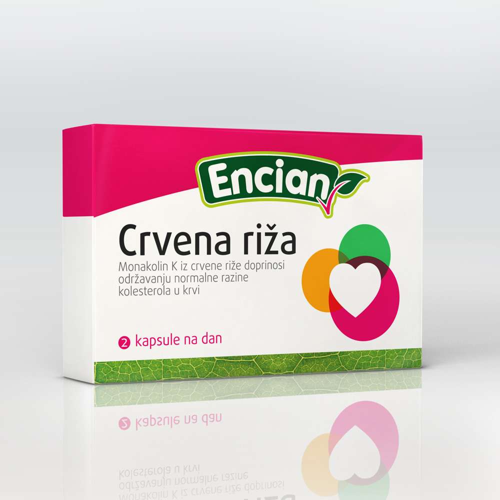 Encian Crvena riža 30 kapsula