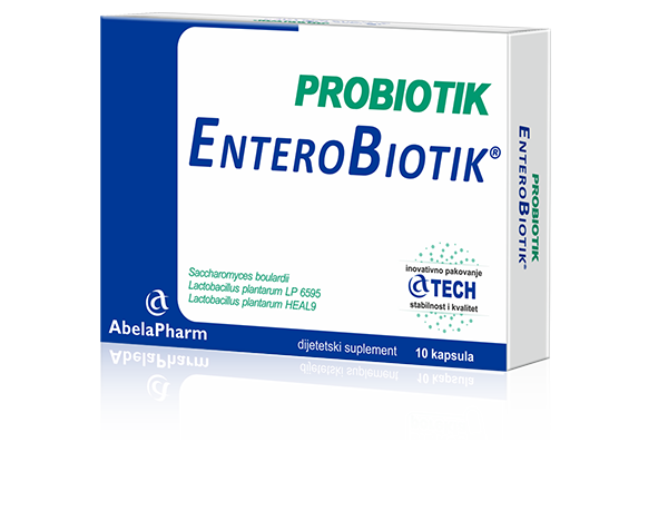 ENTEROBIOTIK Probiotik 10 kapsula