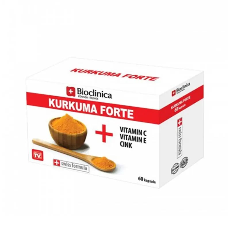 BIOCLINICA Kurkuma Forte 60 kapsula