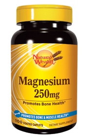 Natural Wealth MAGNESIUM 250mg 100 kapsula