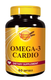 Natural Wealth OMEGA- 3 CARDIO 60 gel kapsula