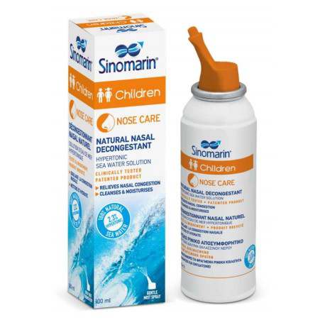 SINOMARIN® CHILDREN 100ml, Prirodan sprej za očepljenje nosa i godnji dišnih puteva kod djece