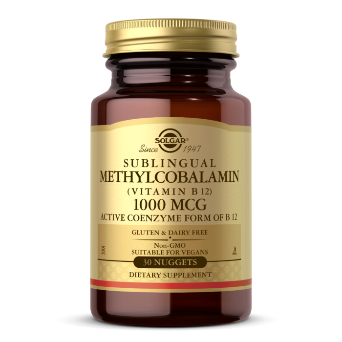 SOLGAR Metilkobalamin B12 sublingvalne tablete 1000mcg a30